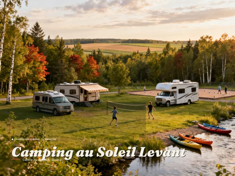Camping au Soleil Levant · Centre-du-Québec · Québec