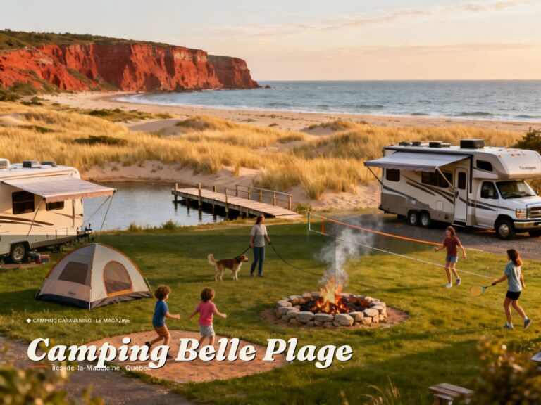 Camping Belle Plage · Îles-de-la-Madeleine · Québec