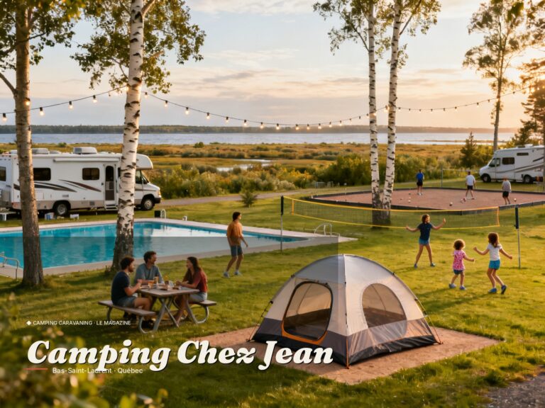 Camping Chez Jean · Bas-Saint-Laurent · Québec