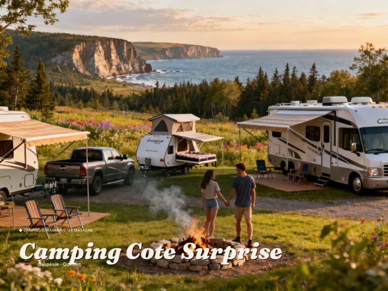 Camping Cote Surprise · Gaspésie · Québec