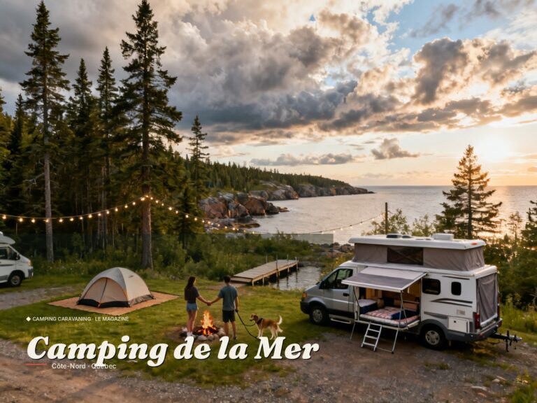 Camping de la Mer · Côte-Nord · Québec
