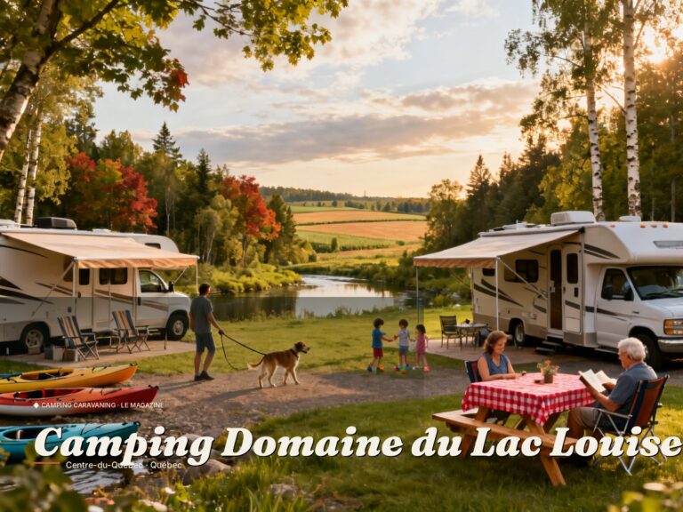 Camping Domaine du Lac Louise · Centre-du-Québec · Québec