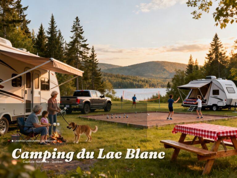 Camping du Lac Blanc · Capitale-Nationale · Québec