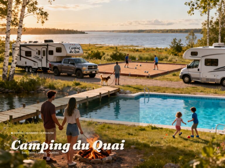 Camping du Quai · Bas-Saint-Laurent · Québec