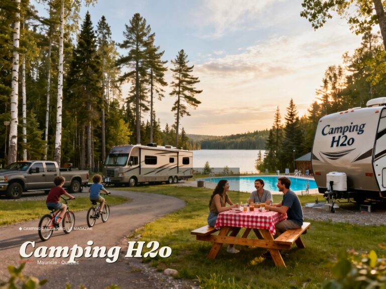 Camping H2o · Mauricie · Québec