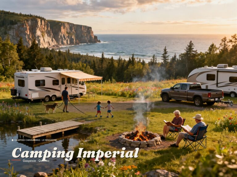Camping Imperial · Gaspésie · Québec