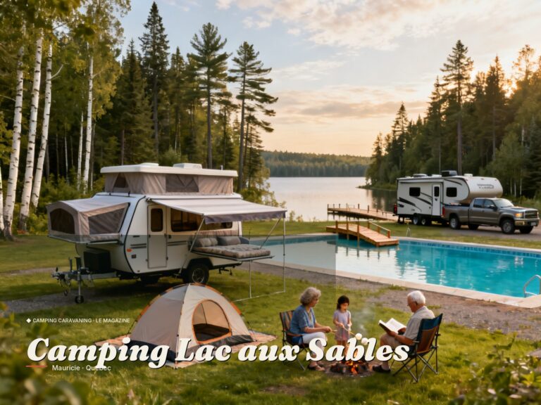 Camping Lac aux Sables · Mauricie · Québec