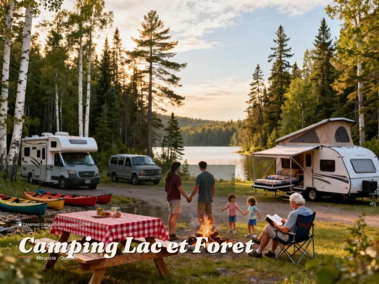 Camping Lac et Foret · Mauricie · Québec
