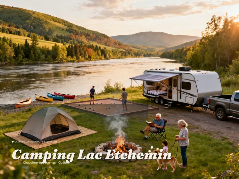 Camping Lac Etchemin · Chaudière-Appalaches · Québec