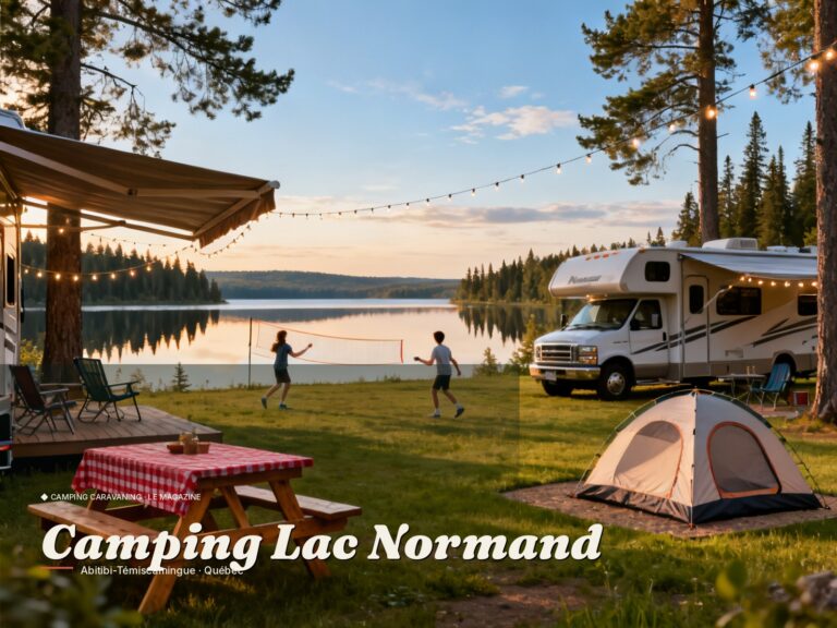 Camping Lac Normand · Abitibi-Témiscamingue · Québec