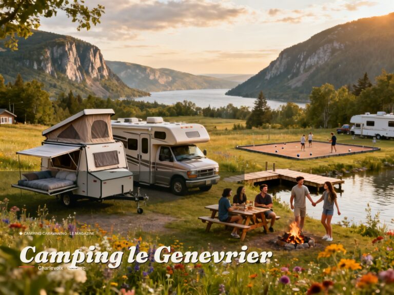 Camping le Genevrier · Charlevoix · Québec