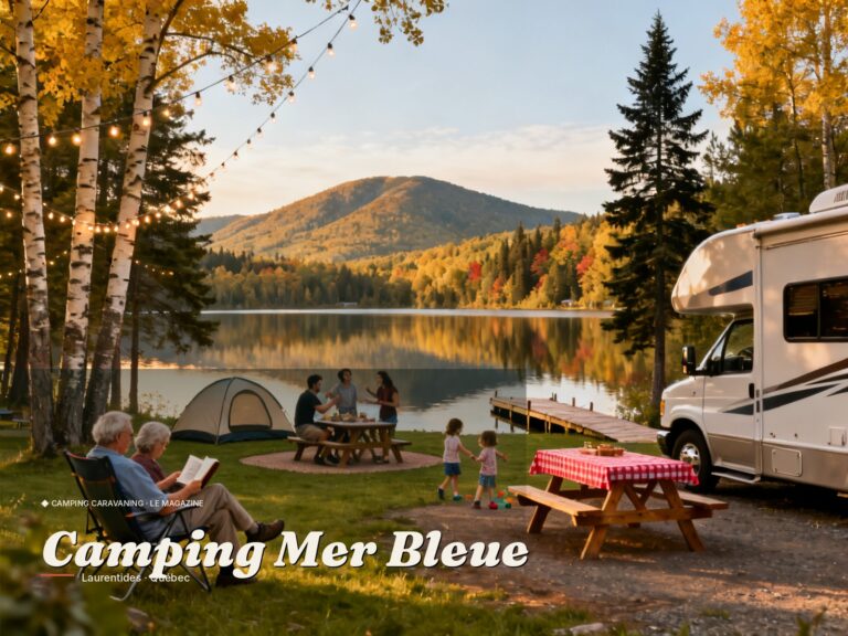 Camping Mer Bleue · Laurentides · Québec