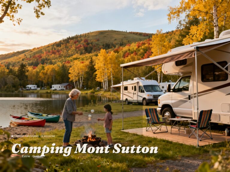 Camping Mont Sutton · Estrie · Québec
