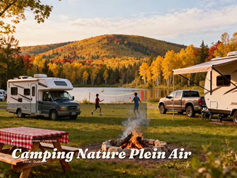 Camping Nature Plein Air · Estrie · Québec