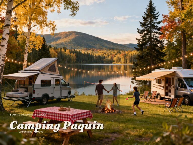 Camping Paquin · Laurentides · Québec