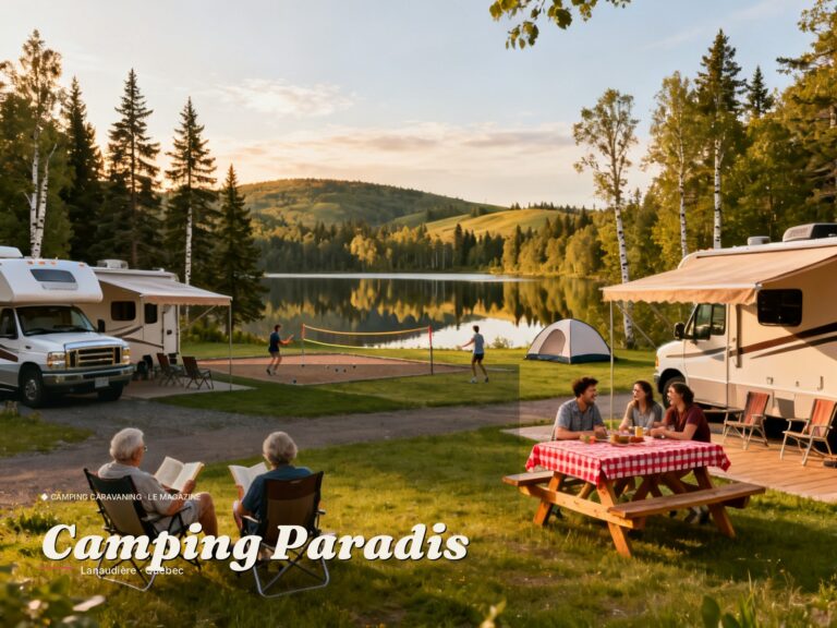 Camping Paradis · Lanaudière · Québec