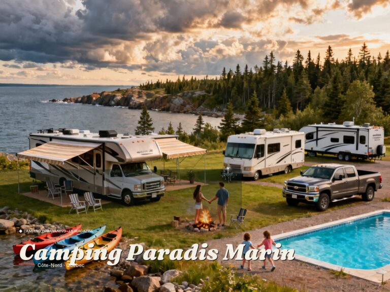 Camping Paradis Marin · Côte-Nord · Québec