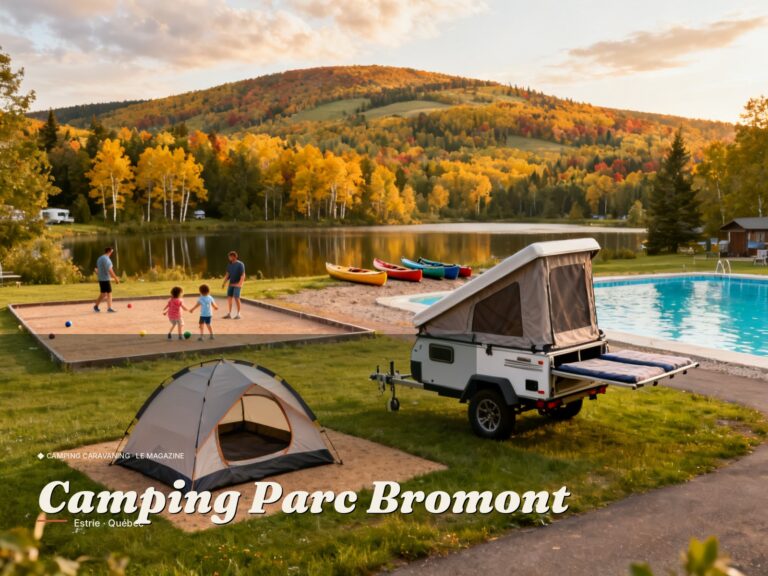 Camping Parc Bromont · Estrie · Québec