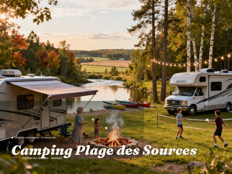 Camping Plage des Sources · Centre-du-Québec · Québec