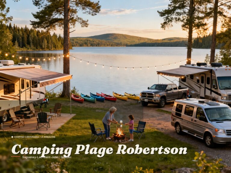 Camping Plage Robertson · Saguenay-Lac-Saint-Jean · Québec