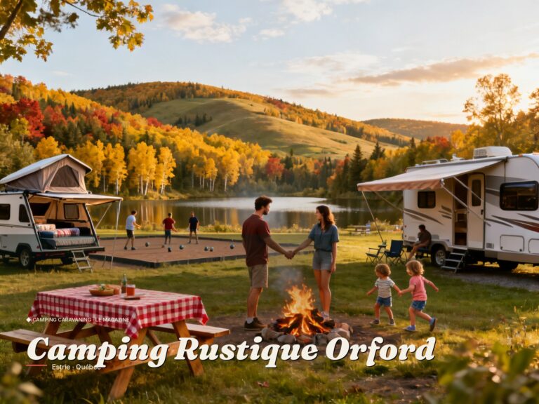 Camping Rustique Orford · Estrie · Québec
