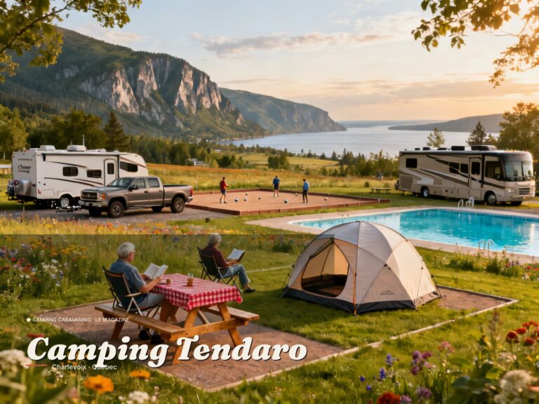 Camping Tendaro · Charlevoix · Québec