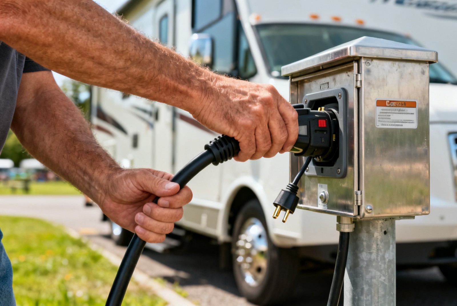Branchement 30A vs 50A en VR : comment ne plus jamais se tromper — campingcaravaning.ca