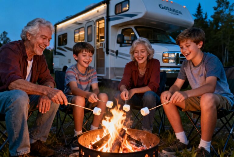 Camper avec ses petits-enfants en VR : 20 idées de grands-parents — campingcaravaning.ca