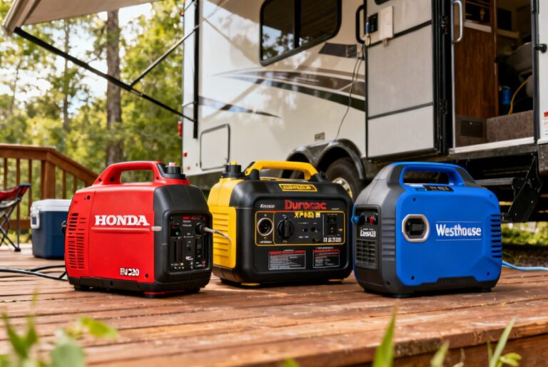 Génératrices portatives 2026 : Honda vs DuroMax vs Westinghouse — campingcaravaning.ca
