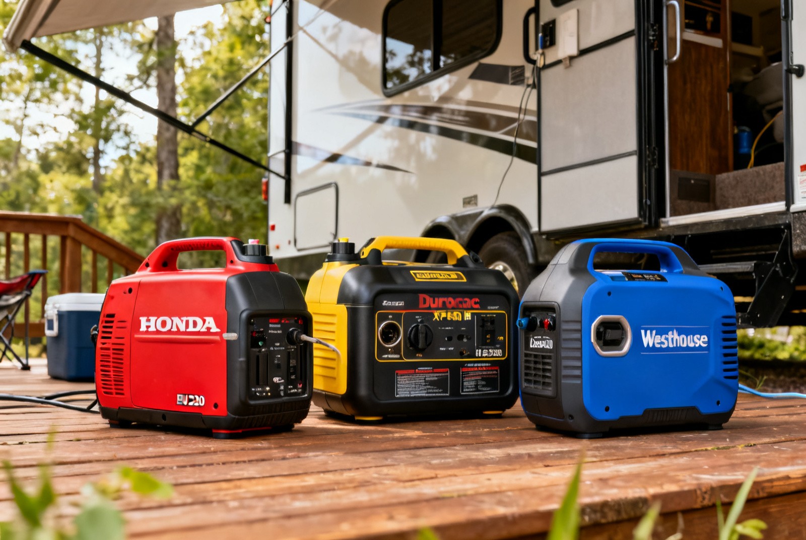 Génératrices portatives 2026 : Honda vs DuroMax vs Westinghouse — campingcaravaning.ca