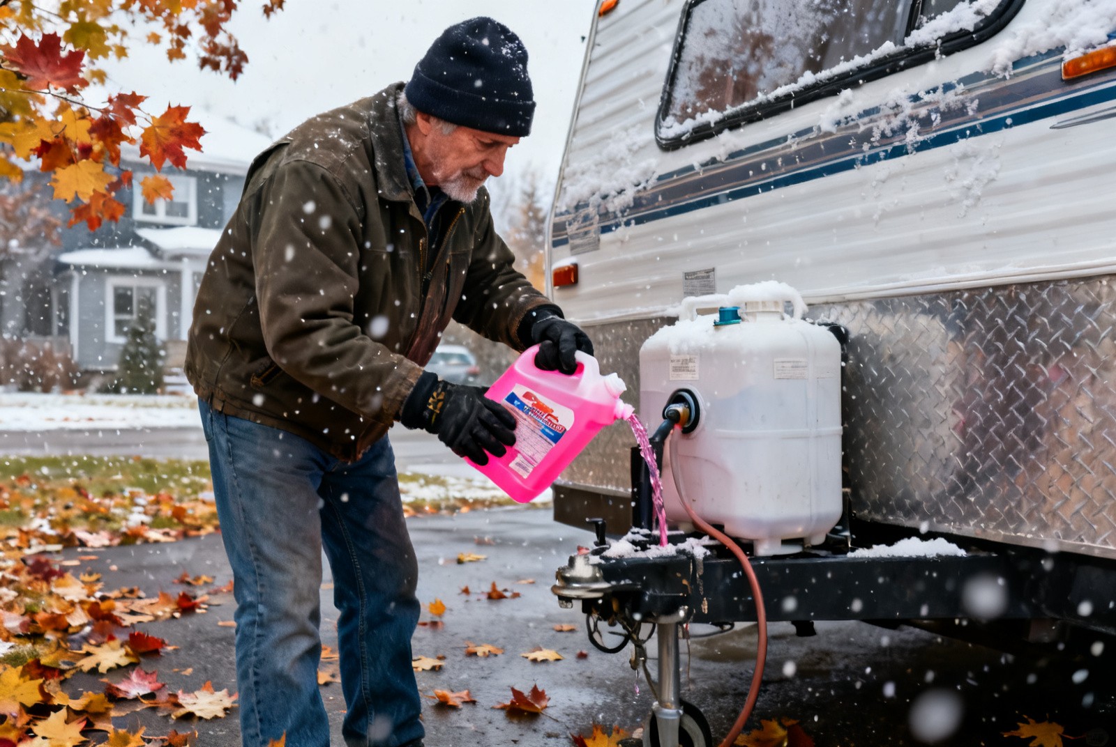 Tempêtes d'automne : préparer son VR pour novembre — campingcaravaning.ca