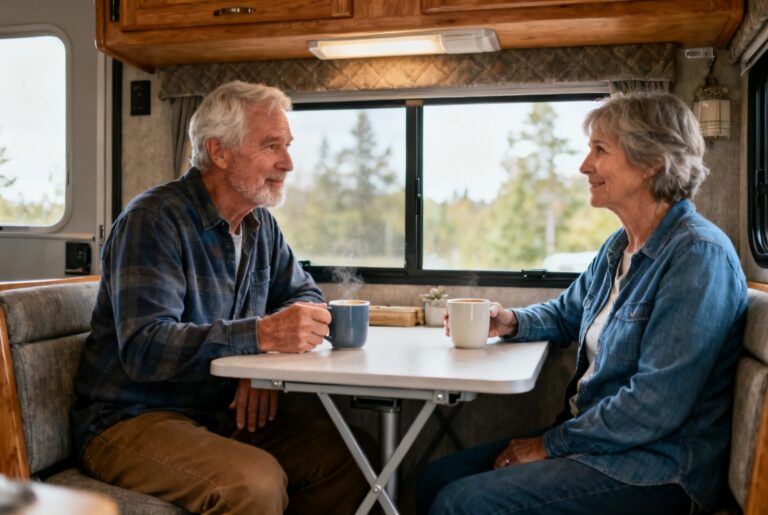 Vivre à deux dans 22 pieds : trucs des couples VR à temps plein — campingcaravaning.ca