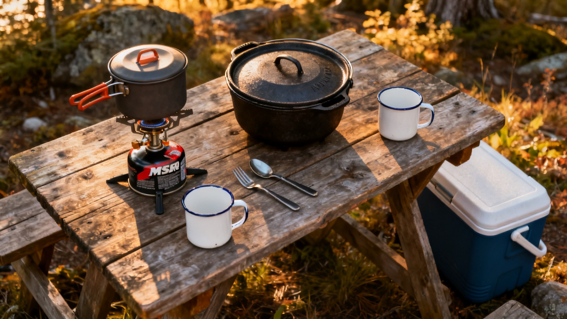 Les meilleurs équipements pour cuisiner en camping et en trek — hero