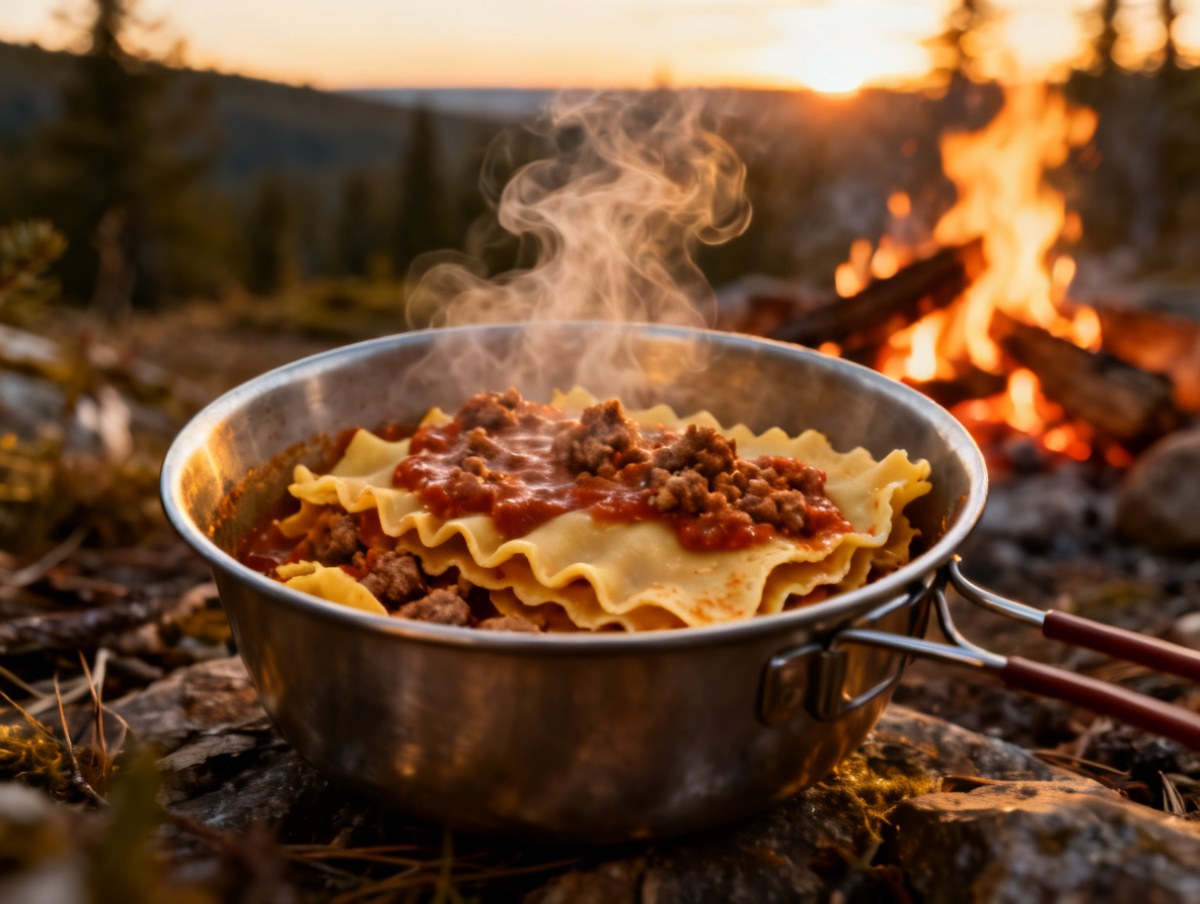 Lasagna with Meat Sauce — Backpacker's Pantry
