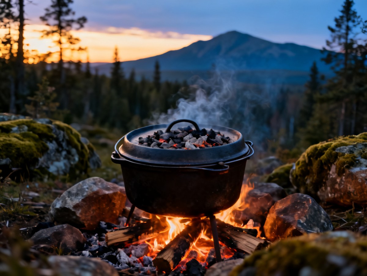 Lodge Camp Dutch Oven 12" — Lodge