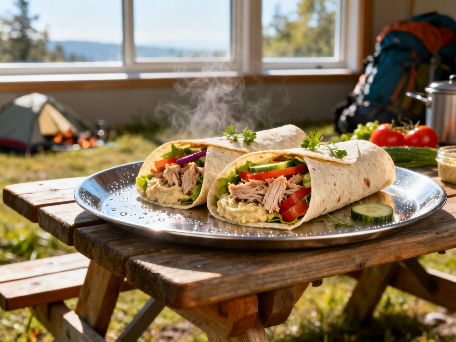 Wraps protéinés sentier — campingcaravaning.ca