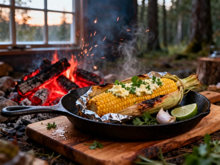 Maïs en papillote au beurre fines herbes — campingcaravaning.ca