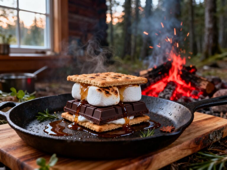 S’mores revisités au sirop d’érable — campingcaravaning.ca