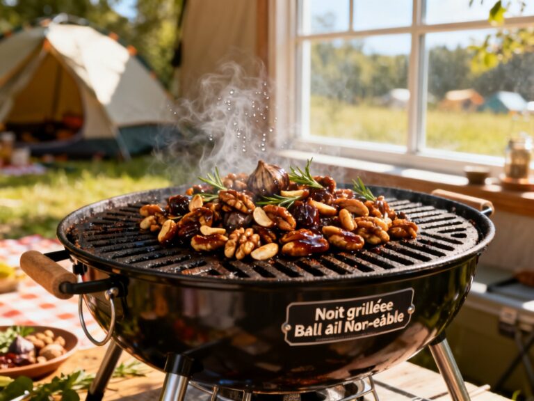 Noix grillées BBQ ail noir-érable — campingcaravaning.ca