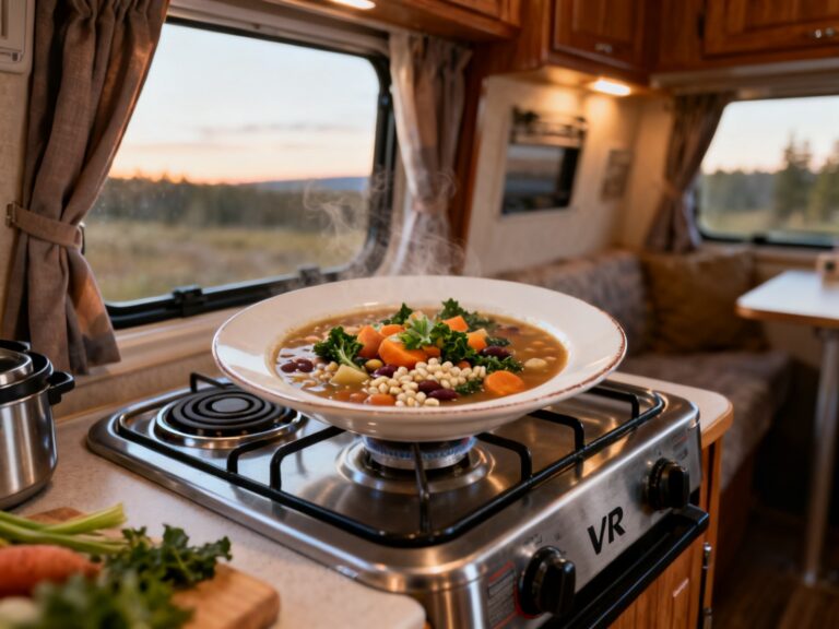 Soupe-repas légumineuses au VR — campingcaravaning.ca