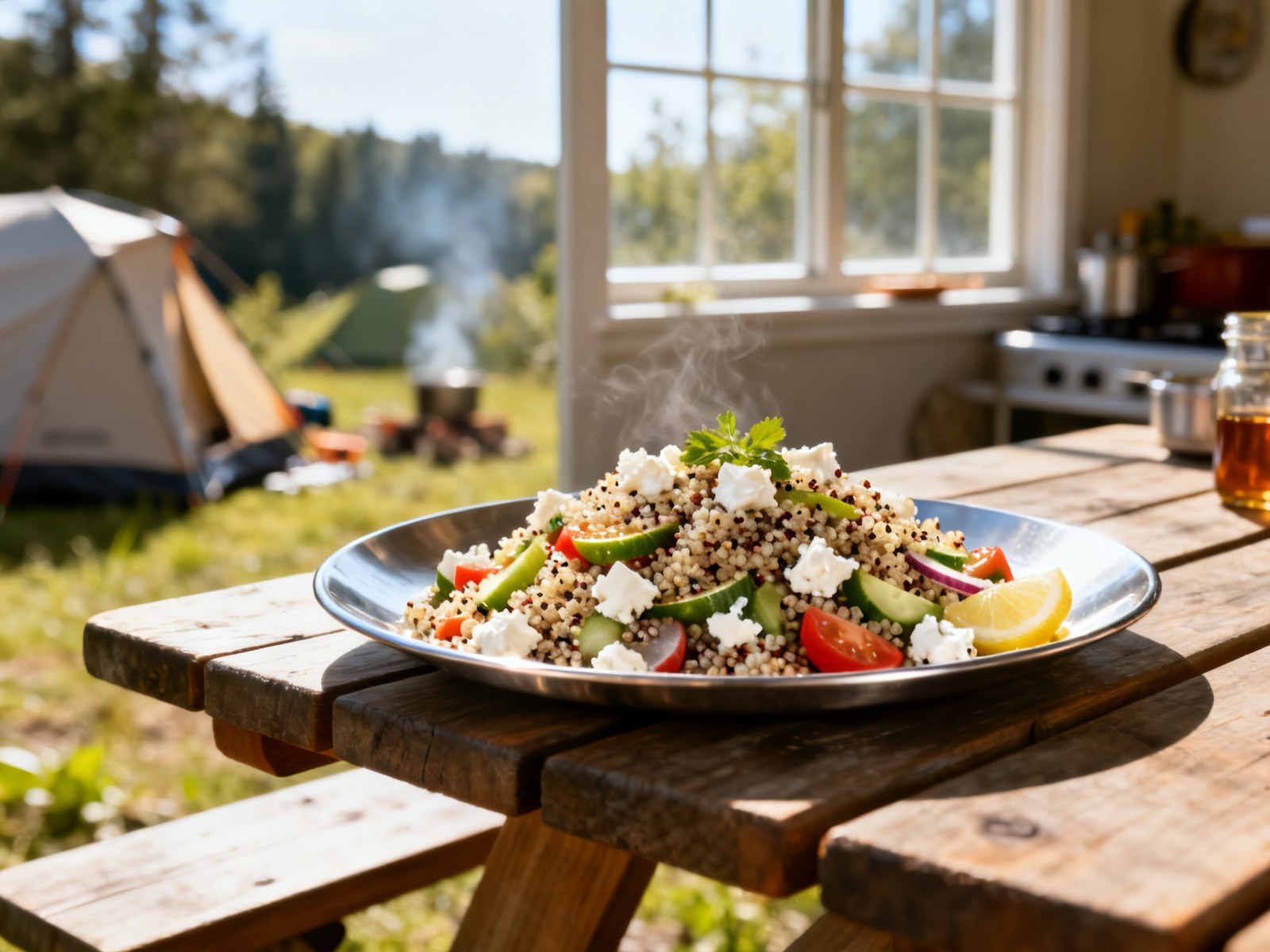 Salade de quinoa froide — campingcaravaning.ca