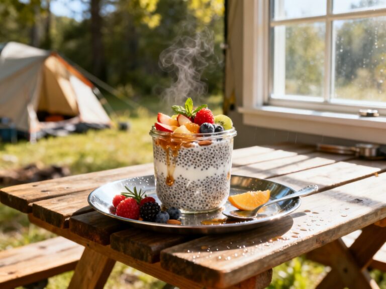 Pouding chia-érable matinal — campingcaravaning.ca