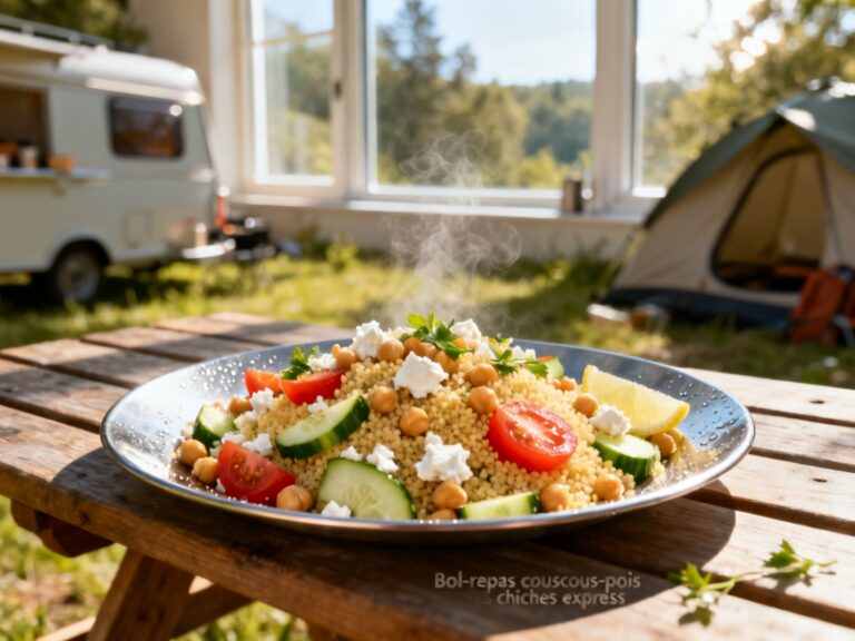 Bol-repas couscous-pois chiches express — campingcaravaning.ca