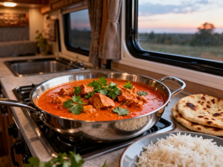 Tikka masala poulet 20 minutes en VR — recette campingcaravaning.ca