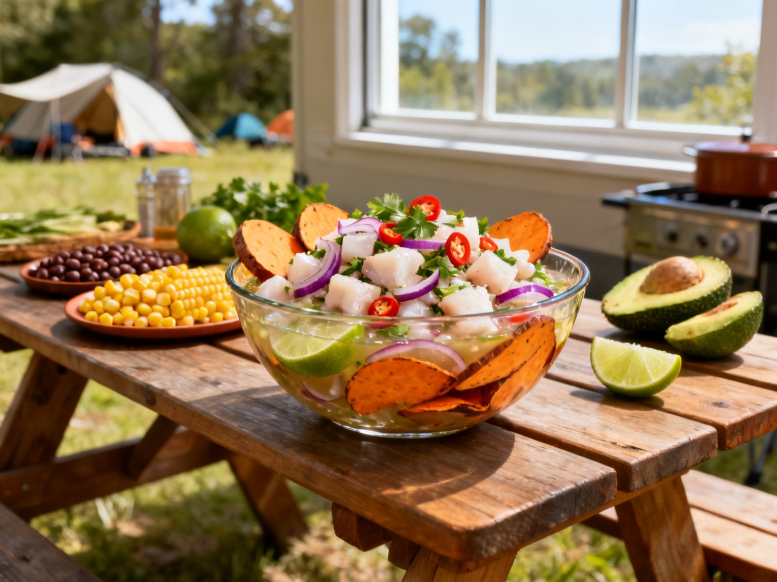 Ceviche péruvien tilapia-citron — campingcaravaning.ca