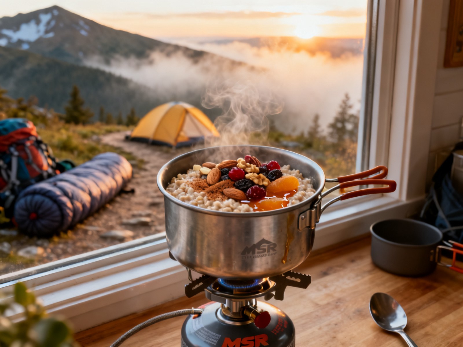 Gruau trek érable-noix-fruits secs — campingcaravaning.ca