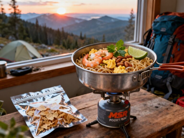 Pad thai déshydraté maison — la favorite asiatique du sentier — campingcaravaning.ca