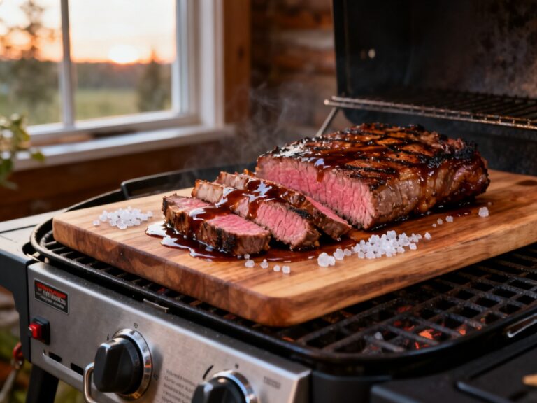 Bavette marinée érable-cassonade au BBQ — recette ULTIME d'experts depuis 2001 — campingcaravaning.ca