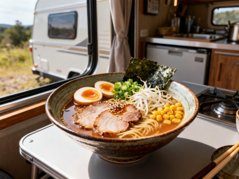 Ramen tonkotsu au réchaud — l'INCONTOURNABLE soupe japonaise des experts depuis 2001 — campingcaravaning.ca