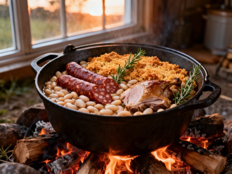 Cassoulet toulousain au Dutch oven — INCONTOURNABLE d'experts depuis 2001 — campingcaravaning.ca